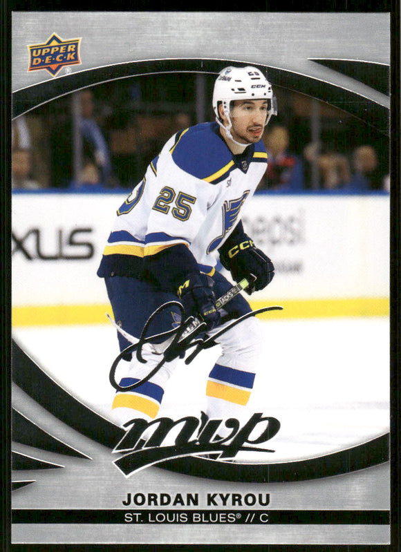 2023-24 Upper Deck MVP Silver Script #193 Jordan Kyrou