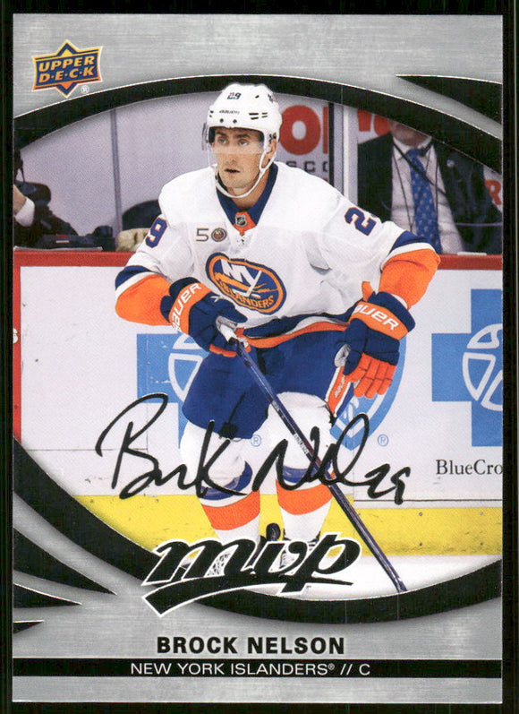 2023-24 Upper Deck MVP Silver Script #196 Brock Nelson