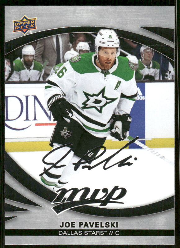 2023-24 Upper Deck MVP Silver Script #203 Joe Pavelski SP
