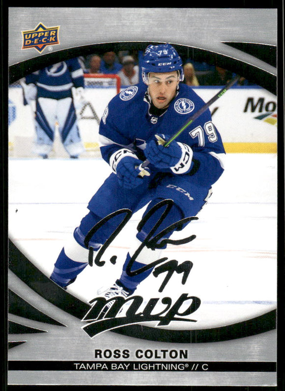 2023-24 Upper Deck MVP Silver Script #215 Ross Colton SP
