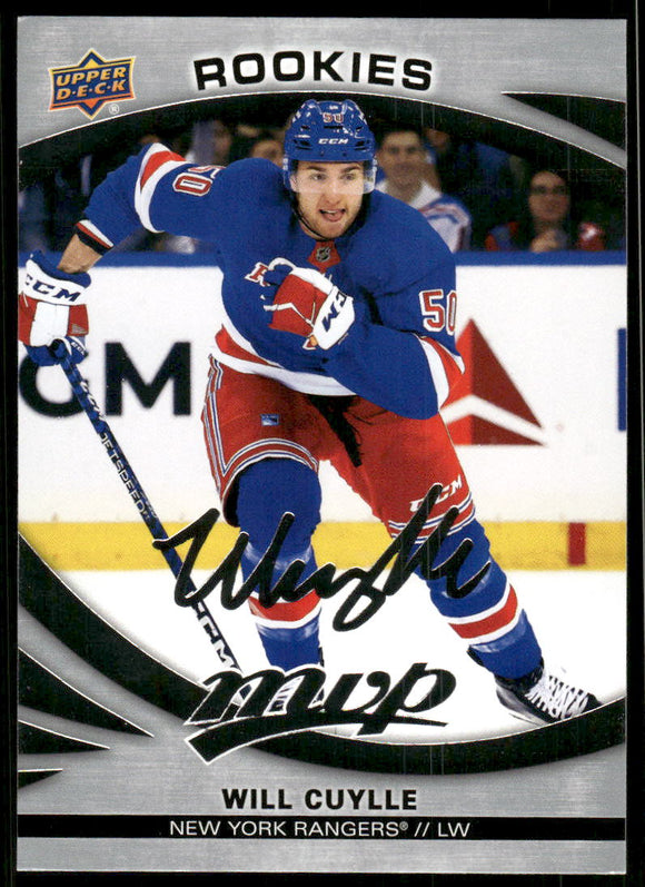 2023-24 Upper Deck MVP Silver Script #232 Will Cuylle SP