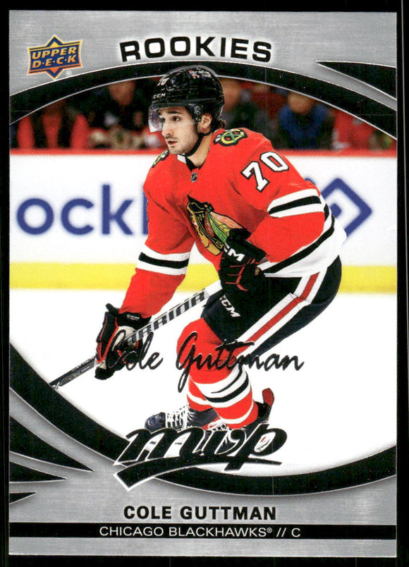 2023-24 Upper Deck MVP Silver Script #236 Cole Guttman SP