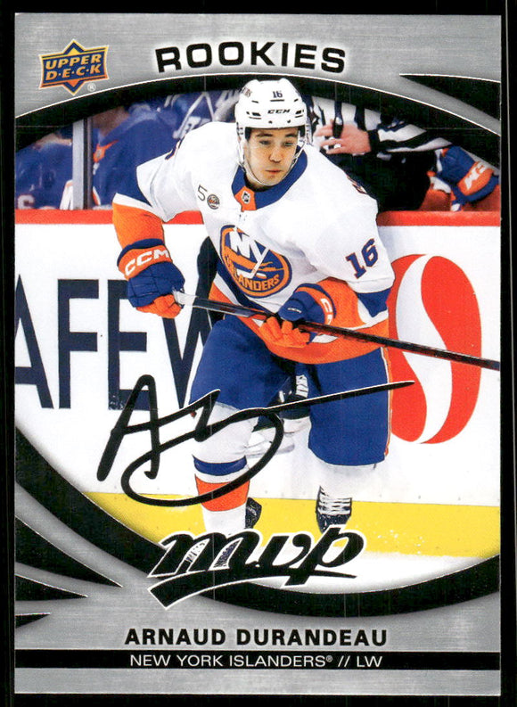 2023-24 Upper Deck MVP Silver Script #237 Arnaud Durandeau SP