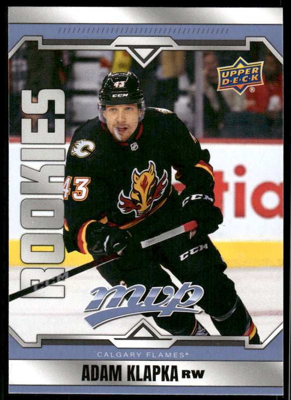 2024-25 Upper Deck MVP #222 Adam Klapka SP RC