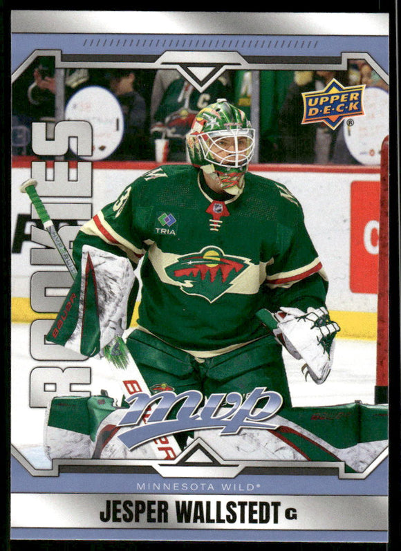 2024-25 Upper Deck MVP #237 Jesper Wallstedt SP RC