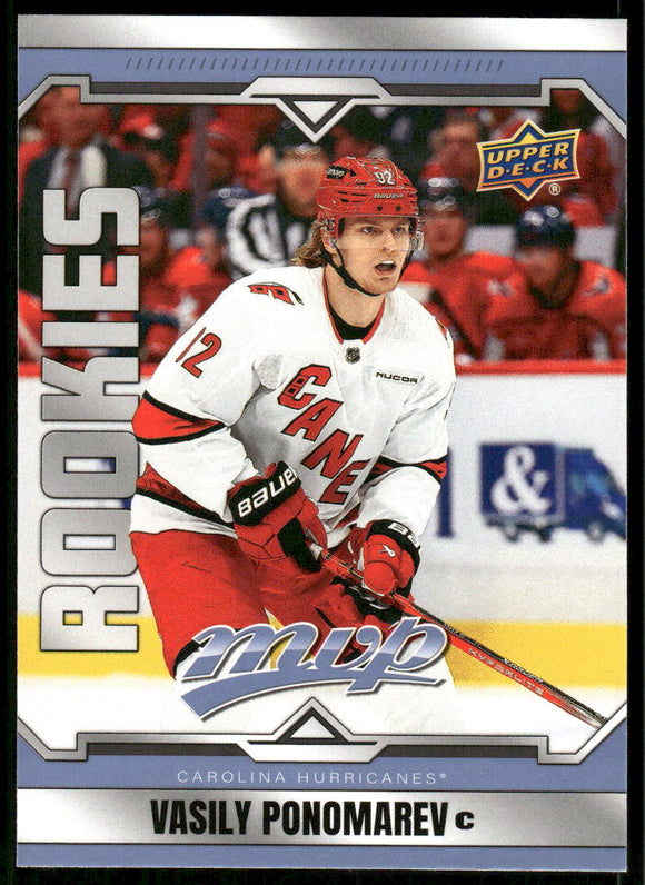 2024-25 Upper Deck MVP #241 Vasily Ponomarev SP RC