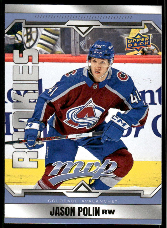 2024-25 Upper Deck MVP #244 Jason Polin SP RC