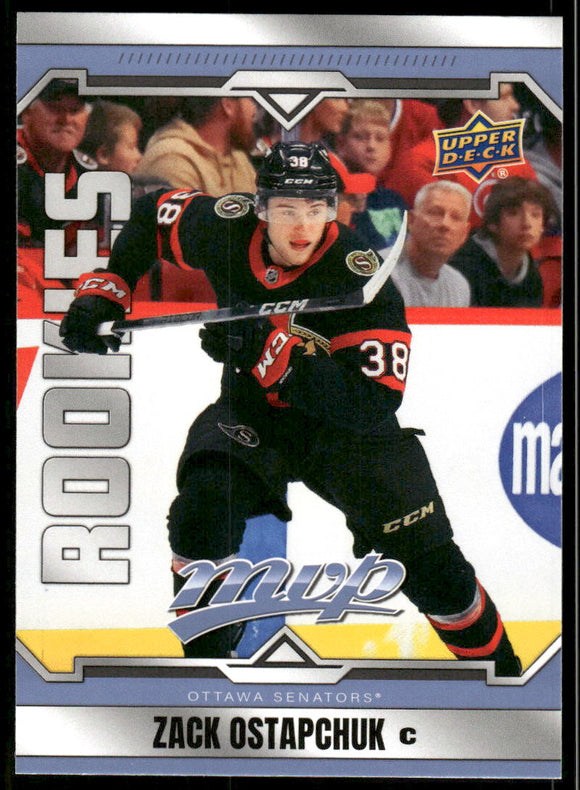 2024-25 Upper Deck MVP #248 Zack Ostapchuk SP RC