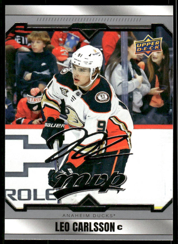 2024-25 Upper Deck MVP Silver Script #91 Leo Carlsson
