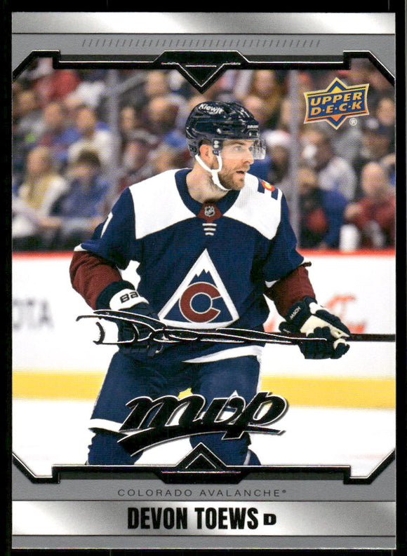 2024-25 Upper Deck MVP Silver Script #111 Devon Toews