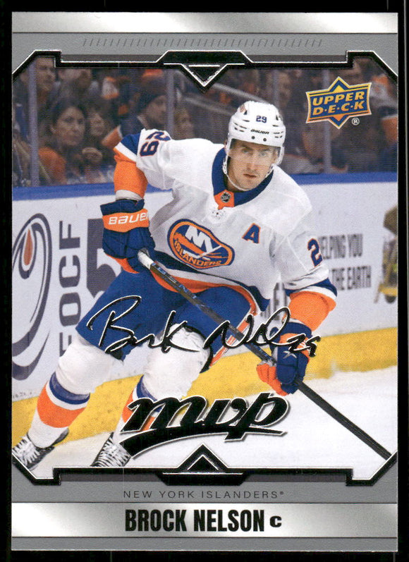 2024-25 Upper Deck MVP Silver Script #113 Brock Nelson