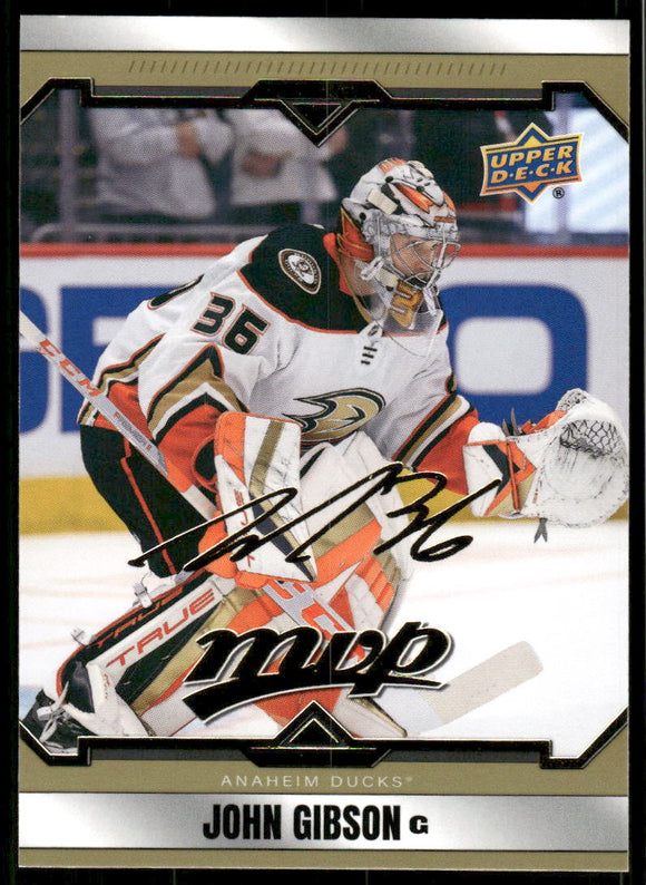 2024-25 Upper Deck MVP Gold Script #191 John Gibson