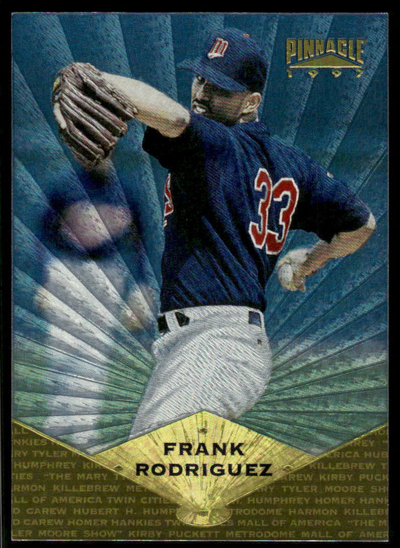 1997 Pinnacle Museum Collection #89 Frank Rodriguez