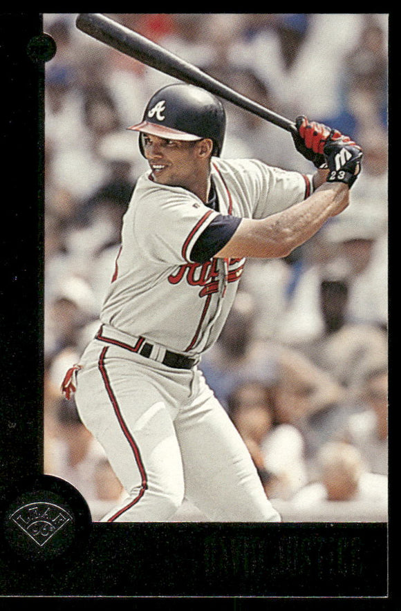 1996 Leaf #60 David Justice