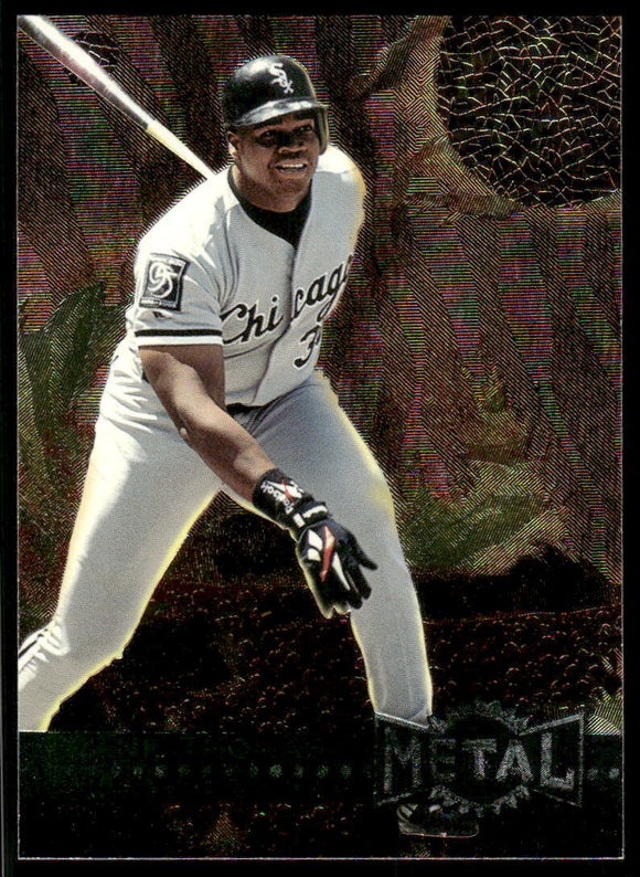 1996 Metal Universe #40 Frank Thomas