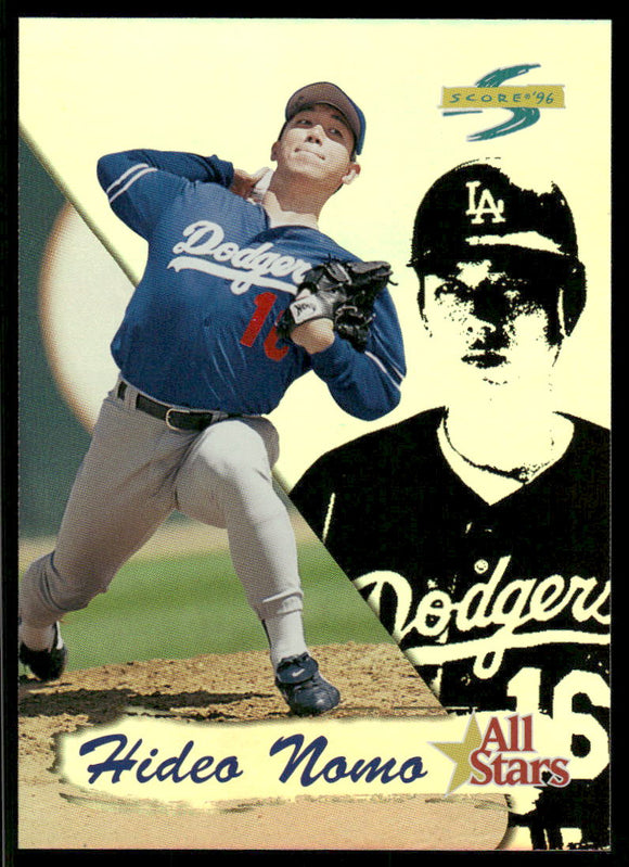 1996 Score All-Stars #12 Hideo Nomo