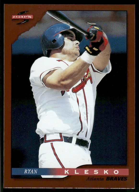1996 Score Dugout Collection #A3 Ryan Klesko