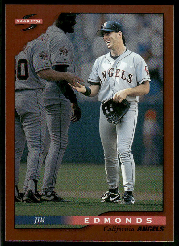 1996 Score Dugout Collection #A4 Jim Edmonds