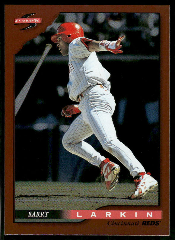 1996 Score Dugout Collection #A5 Barry Larkin