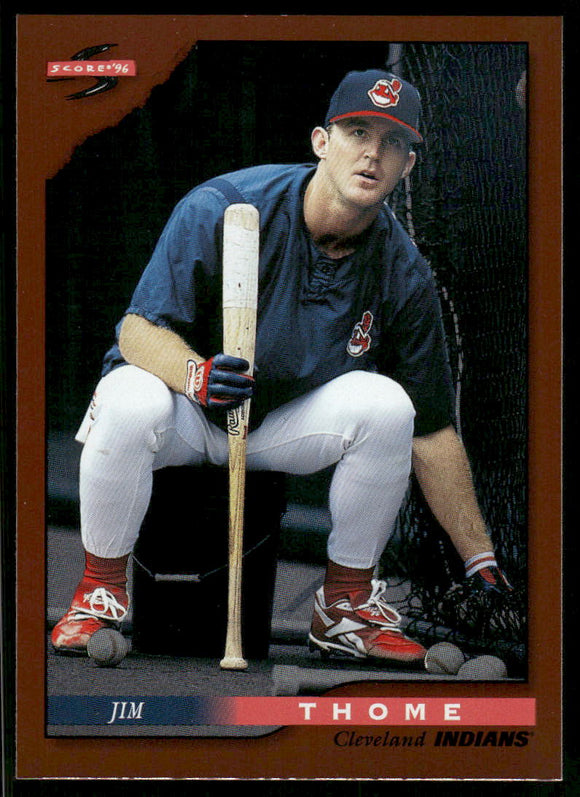 1996 Score Dugout Collection #A6 Jim Thome