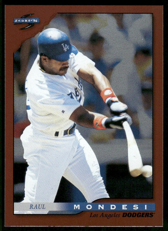 1996 Score Dugout Collection #A7 Raul Mondesi