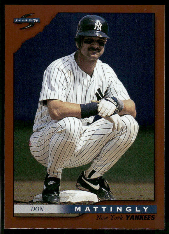 1996 Score Dugout Collection #A8 Don Mattingly