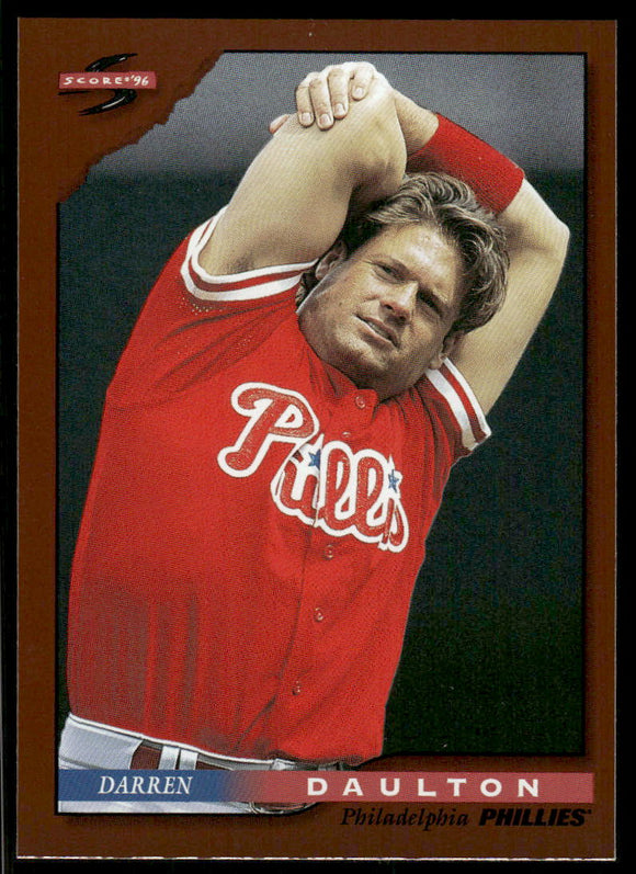 1996 Score Dugout Collection #A12 Darren Daulton