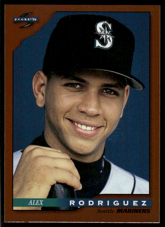 1996 Score Dugout Collection #A19 Alex Rodriguez