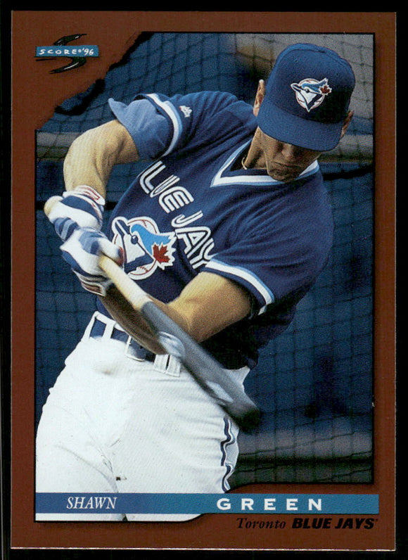 1996 Score Dugout Collection #A23 Shawn Green