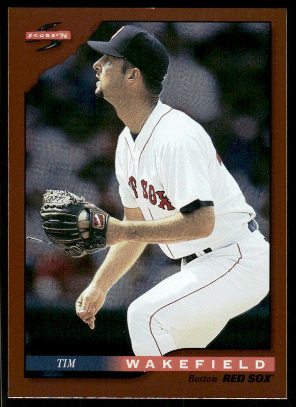 1996 Score Dugout Collection #A24 Tim Wakefield