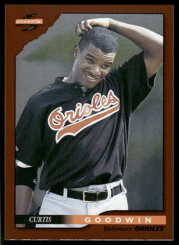 1996 Score Dugout Collection #A25 Curtis Goodwin