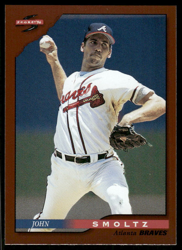 1996 Score Dugout Collection #A26 John Smoltz