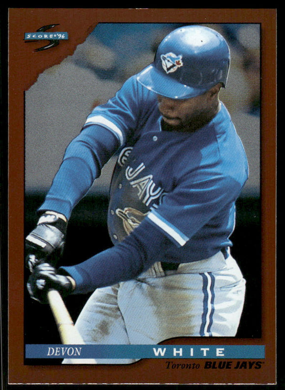 1996 Score Dugout Collection #A27 Devon White