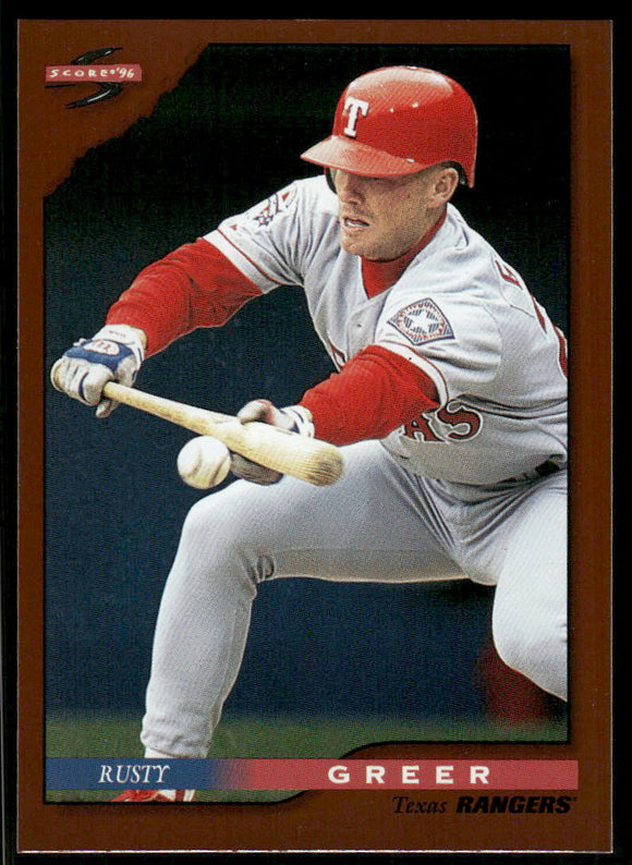 1996 Score Dugout Collection #A29 Rusty Greer