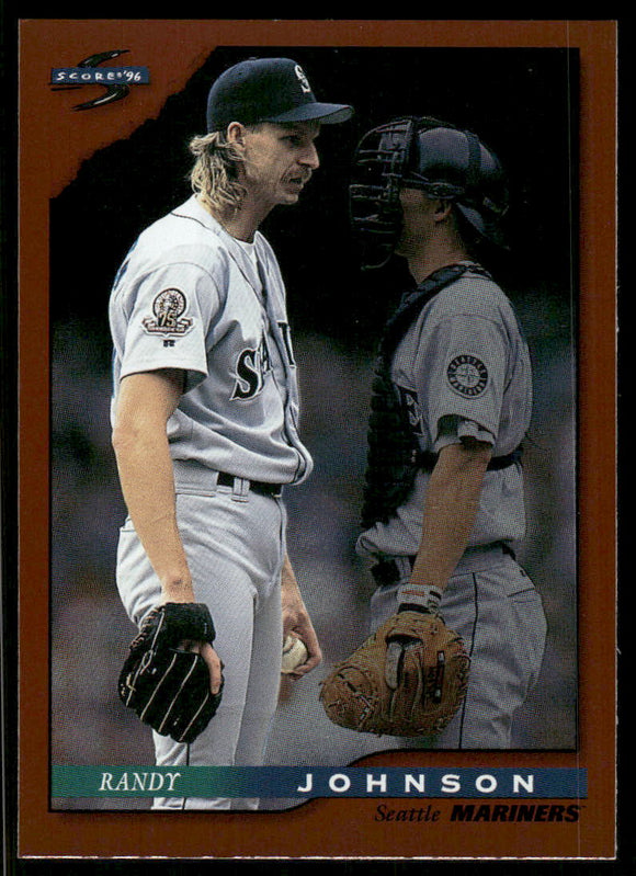 1996 Score Dugout Collection #A33 Randy Johnson