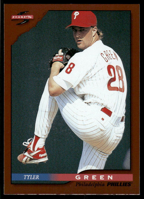 1996 Score Dugout Collection #A37 Tyler Green
