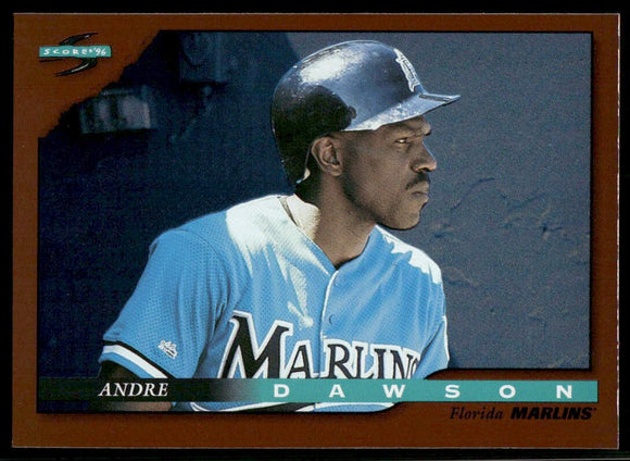 1996 Score Dugout Collection #A44 Andre Dawson