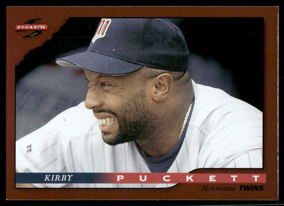 1996 Score Dugout Collection #A45 Kirby Puckett