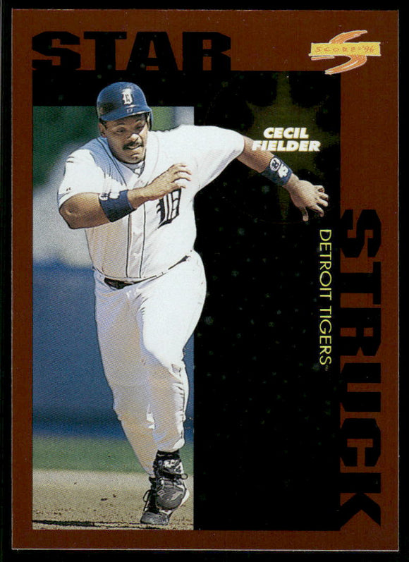 1996 Score Dugout Collection #B82 Cecil Fielder SS