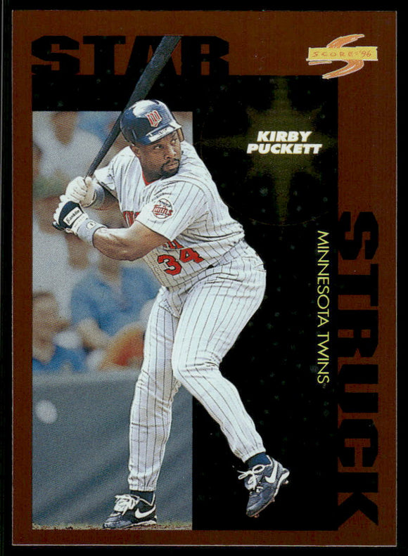 1996 Score Dugout Collection #B83 Kirby Puckett SS