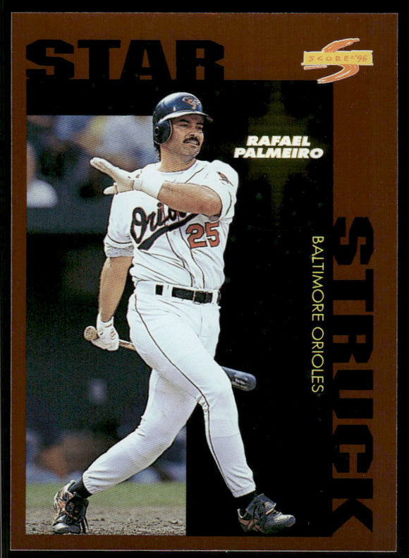 1996 Score Dugout Collection #B88 Rafael Palmeiro SS