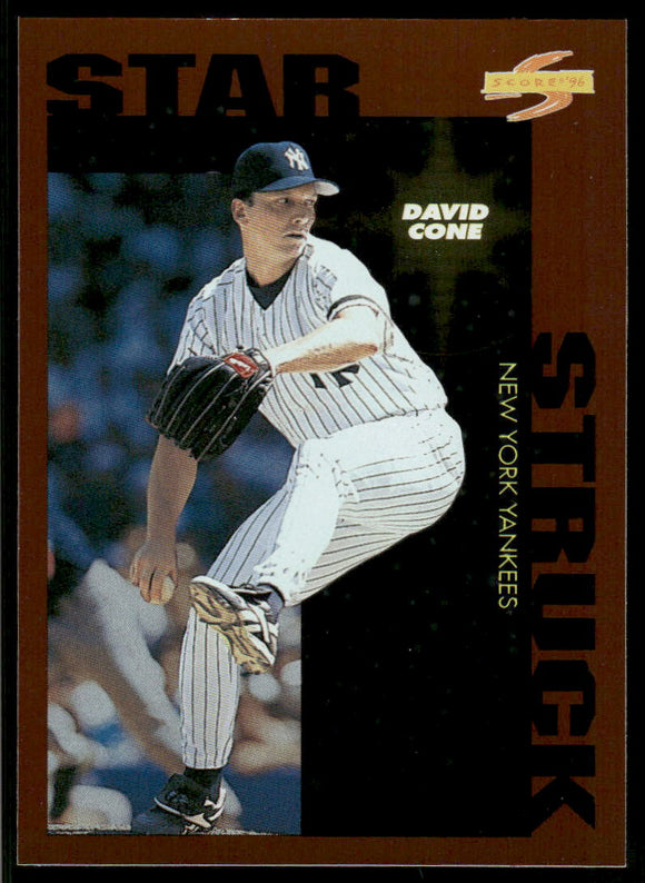 1996 Score Dugout Collection #B89 David Cone SS