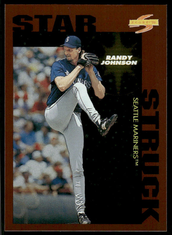 1996 Score Dugout Collection #B92 Randy Johnson SS