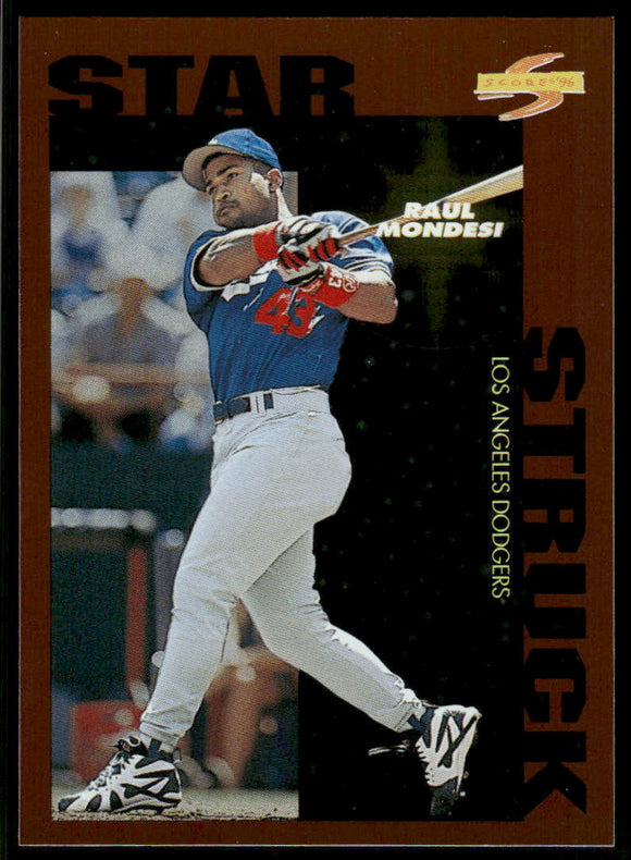 1996 Score Dugout Collection #B94 Raul Mondesi SS