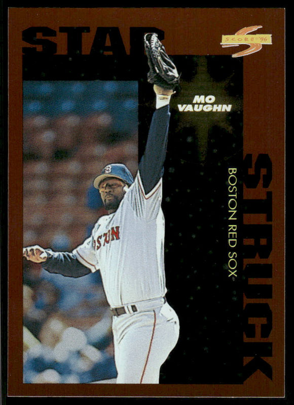 1996 Score Dugout Collection #B95 Mo Vaughn SS