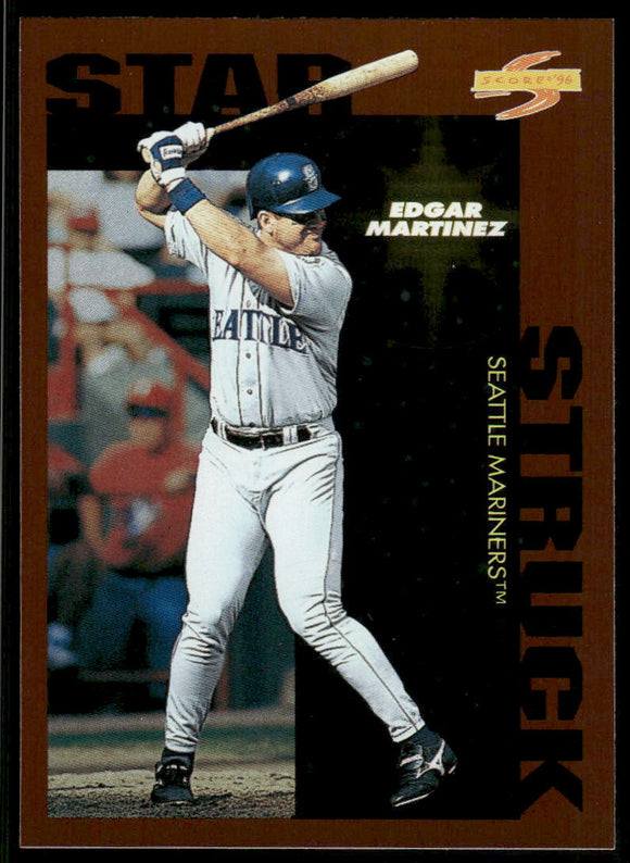 1996 Score Dugout Collection #B101 Edgar Martinez SS