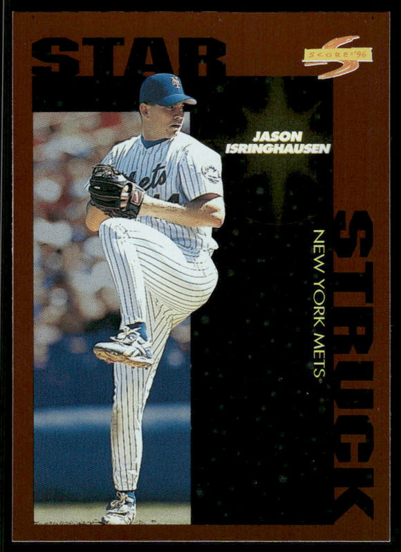 1996 Score Dugout Collection #B105 Jason Isringhausen SS