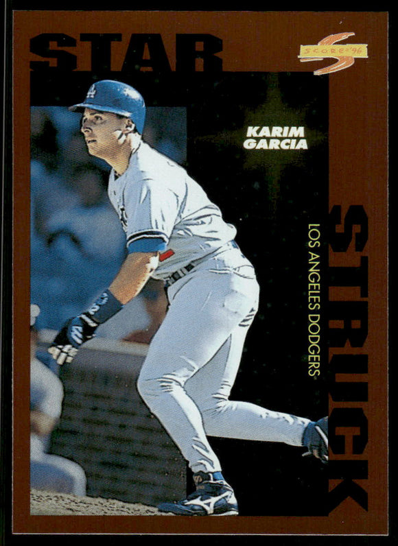 1996 Score Dugout Collection #B108 Karim Garcia SS