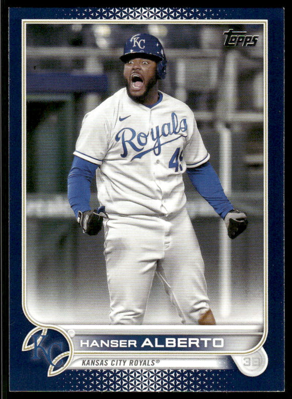 2022 Topps Royal Blue #53 Hanser Alberto