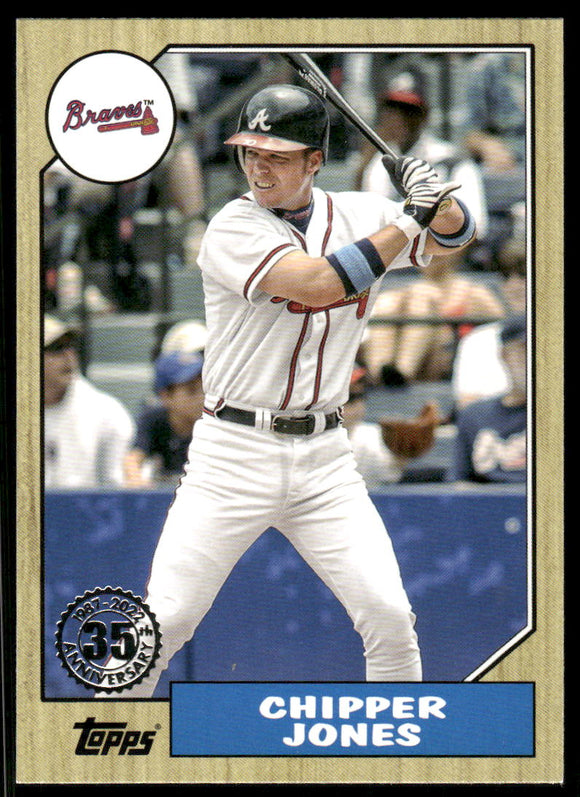 2022 Topps '87 Topps #T8748 Dale Murphy